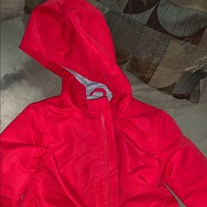 Toddlers red raincoat mint condition 4T Used